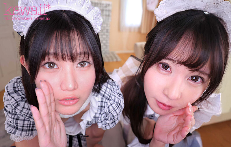 【VR】【Wアニメボイス】【脳イキ囁き特化】ベロキス、絶対領域、挟み撃ち…五感を支配する性処理専門メイド 今田光 谷村凪咲 画像3