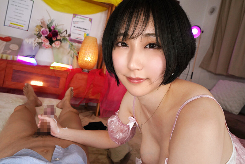 【VR】ドスケベGカップ美女が脳が悲鳴を上げるまで発射無制限でザーメン搾取！密着おっぱいプレイで精液カラっぽ骨抜き連射で終始甘えさせてくれる甘味系痴女風俗 糸井瑠花【8K】 画像5