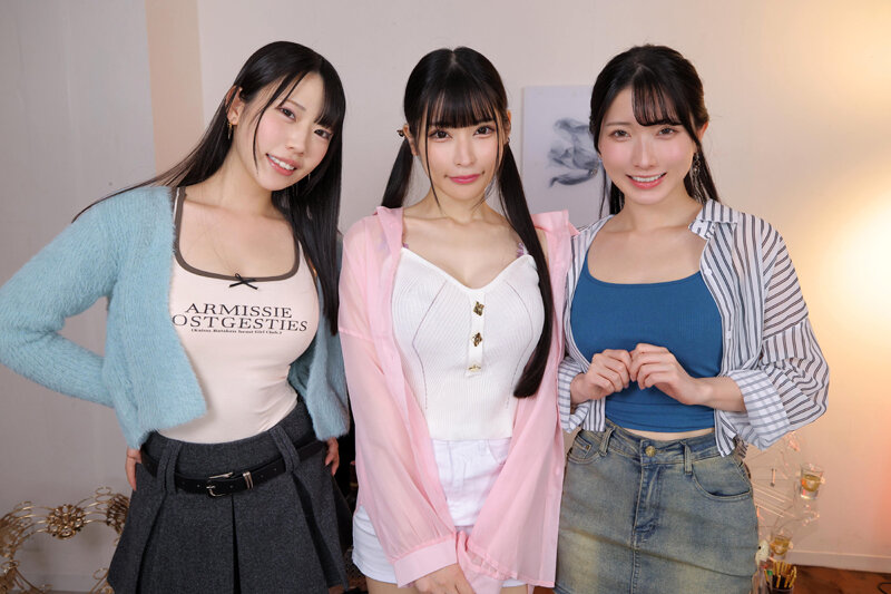 【VR】超絶おっぱい空間 ハーレムパコパコなまSEX 桜ゆの 胡桃さくら 宮西ひかる 画像8
