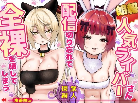【朗報】人気ライバーさん 配信切り忘れて全裸を晒してしまう｜感想・レビュー｜P＆I同人誌は抜ける？